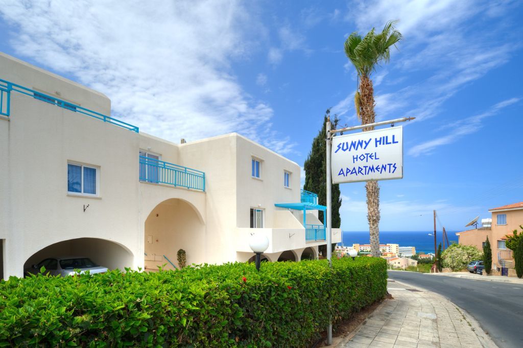 Sunny Hill Hotel Apartments Paphos Kültér fotó